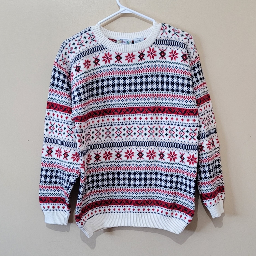 Northern Getaway Holiday Fair Isle Sweater